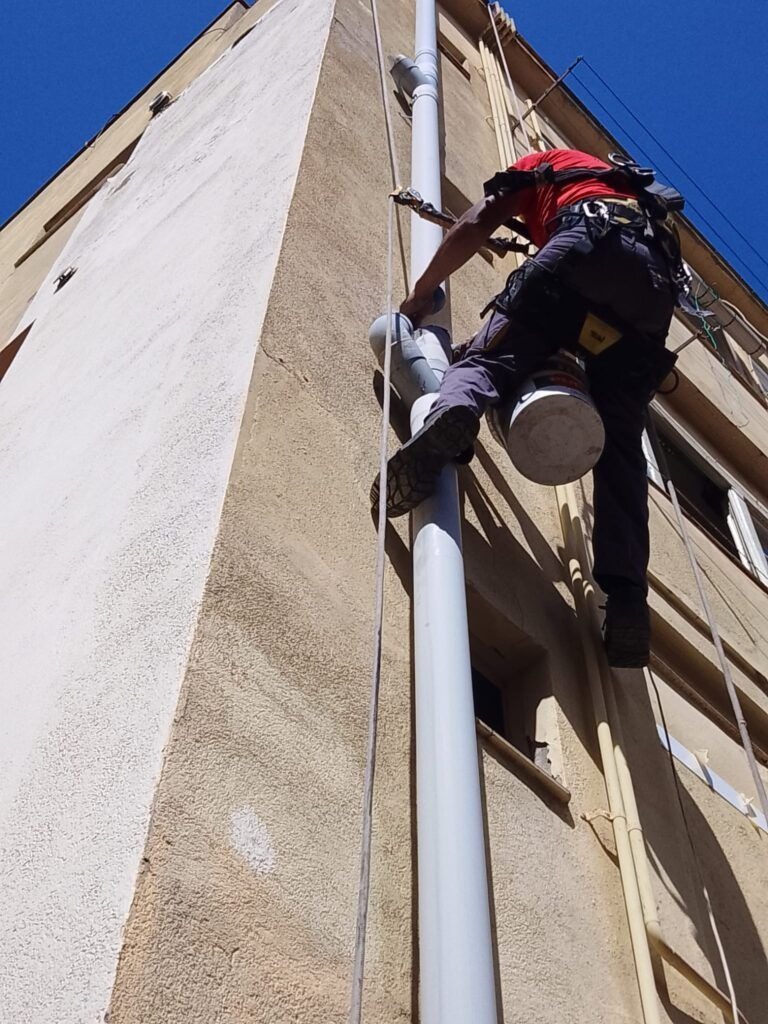 Sustitución de bajantes